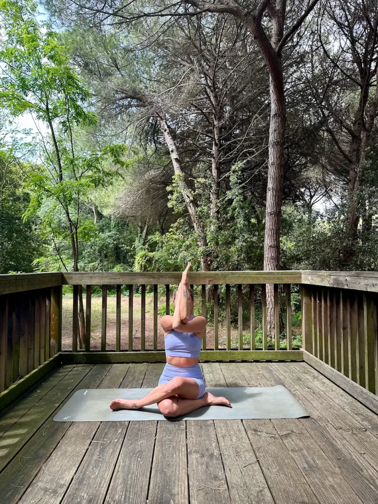 yoga in pineta a cortellazzo